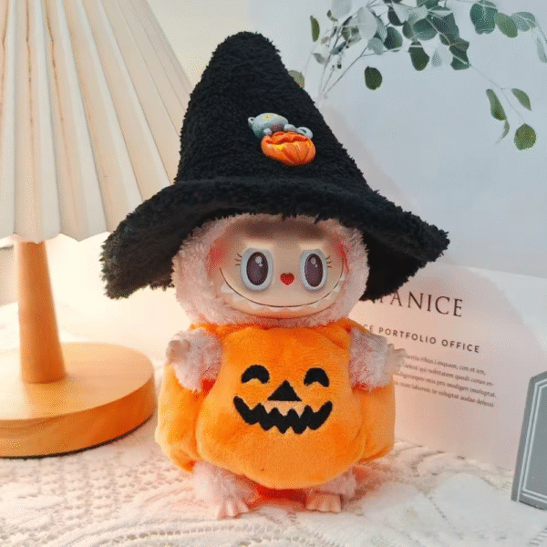 Labubu clothing Christmas pumpkin costume set