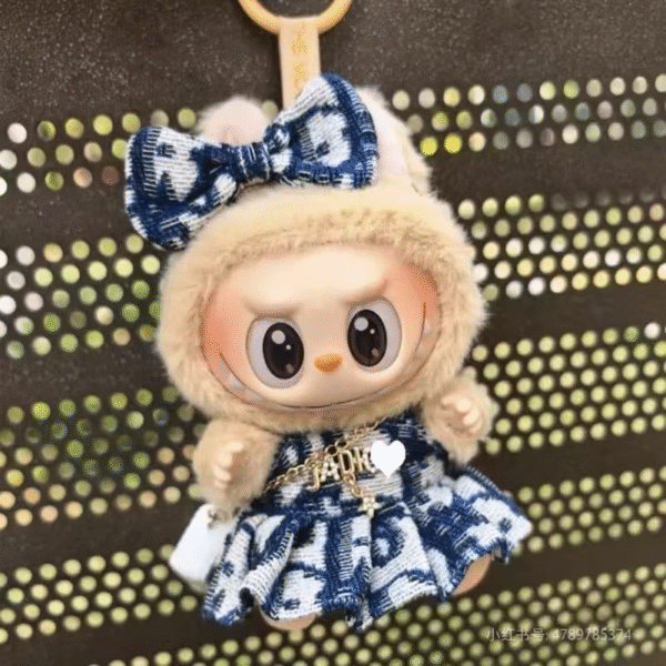 Labubu clothing Dior dress set