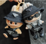 Labubu x Prada Black Trendy Set