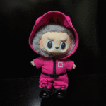 Labubu clothing Squid Game pink or green suit