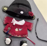 Labubu clothing Xiao Zhan Hanfu set