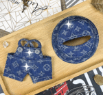 Labubu clothes LV denim overalls