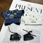 Labubu clothing Wang Yibo racing suit set