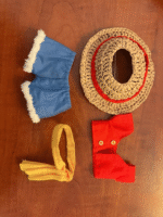 labubu clothing for One Piece characters Luffy and Zoro