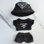 Labubu x Prada Black Trendy Set