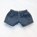 labubu knitted black hooded suit