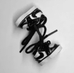 Labubu clothes supreme black and white suit