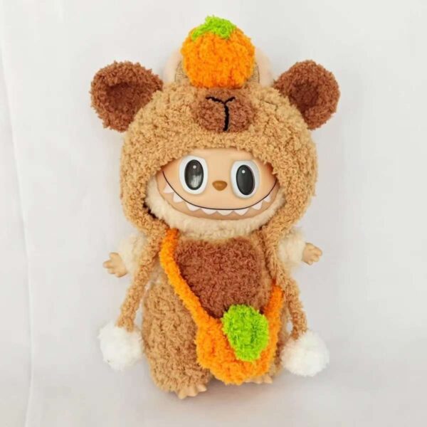 Labubu Capybara knitted set