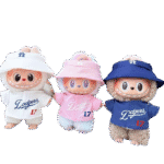 Labubu clothing LA baseball sports set