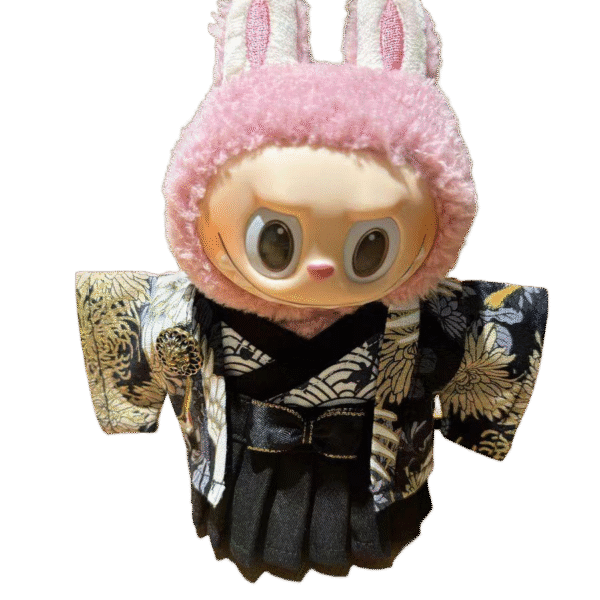 Labubu three-point kimono