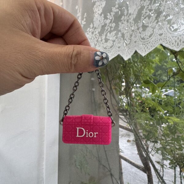 Labubu Rhombus Chain Small Square Bag