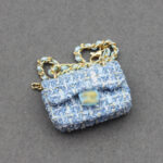 Labubu Tweed Chain Square Bag