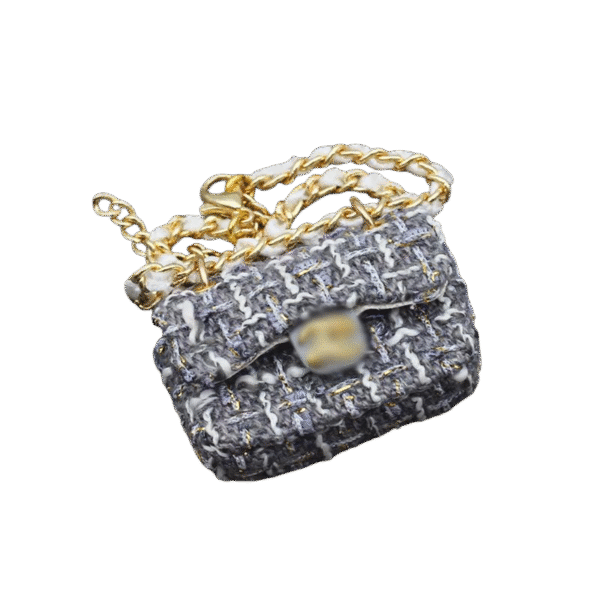 Labubu Tweed Chain Square Bag