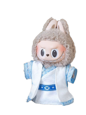 Labubu clothing ancient Han costume set