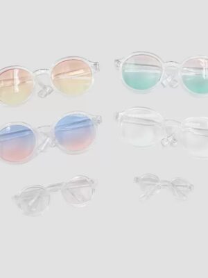 炫彩透明眼镜
