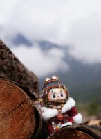 Labubu clothing Tibetan style