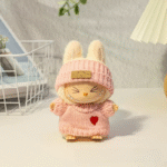 Labubu heart-shaped sweater