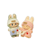 Labubu heart-shaped sweater