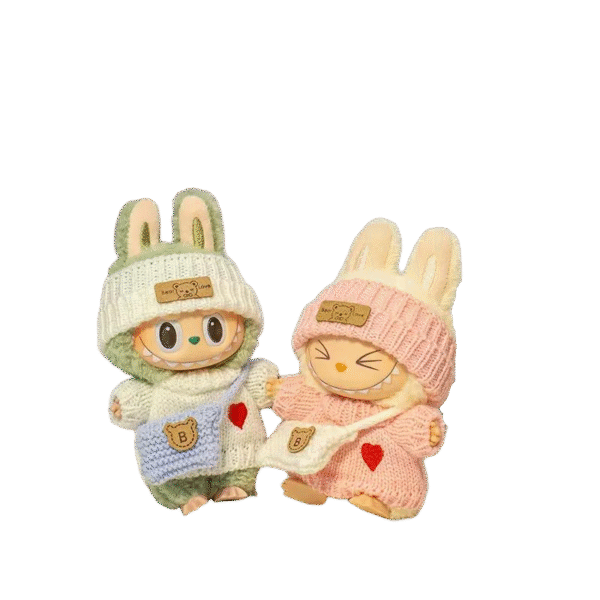 Labubu heart-shaped sweater